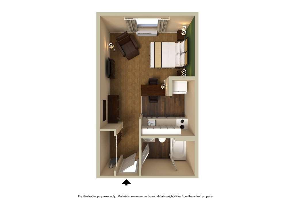 Extended Stay America Select Suites - Raleigh - Rtp - 4610 Miami Blvd Durham Oda fotoğraf